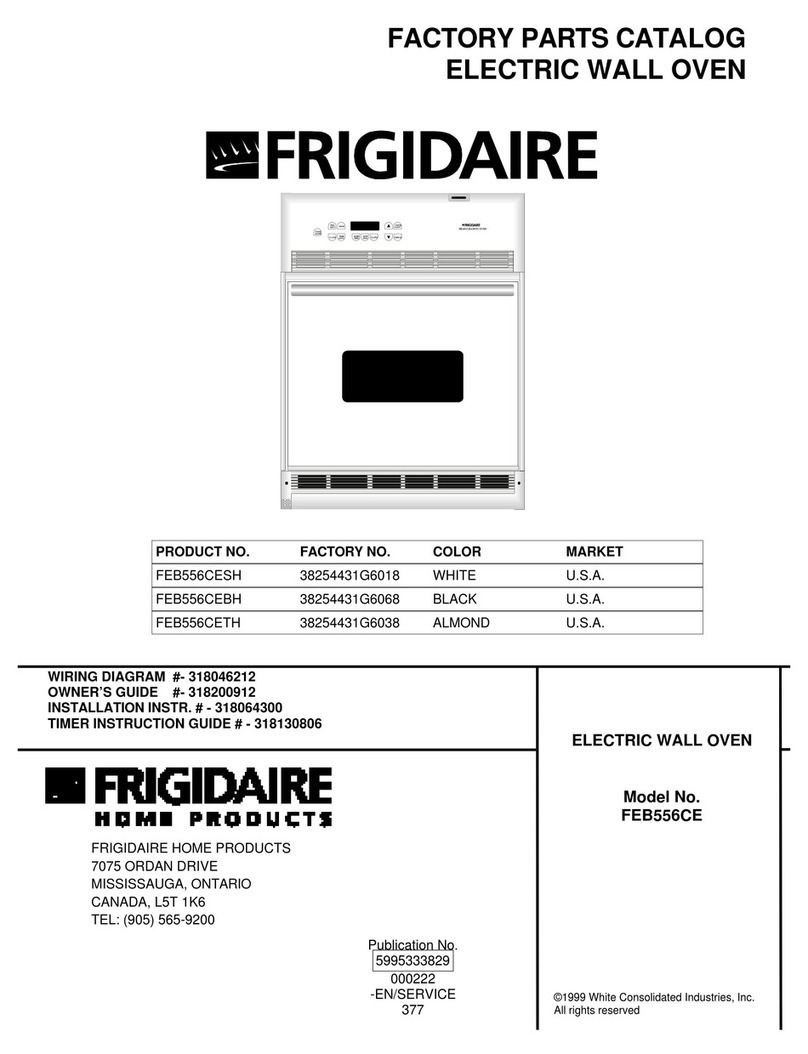Frigidaire FEB556CE User manual Frigidaire FEB556CE User manual