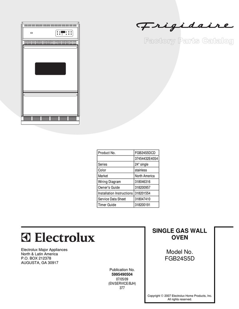 Frigidaire FGB24S5D C User manual