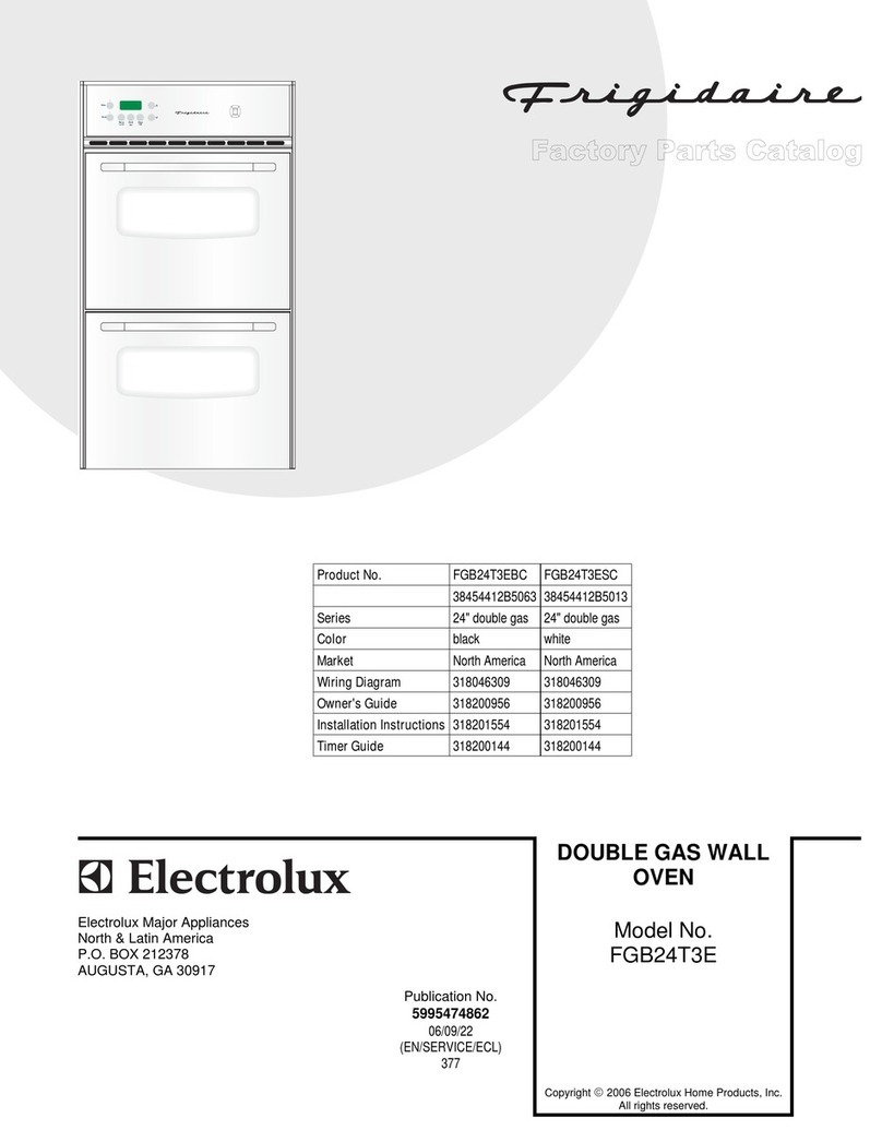 Frigidaire FGB24T3E C User manual