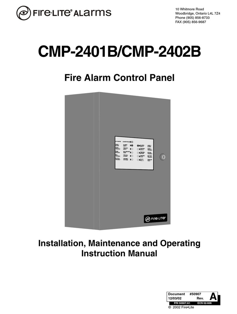 Fire-Lite CMP-2401B instruction manual
