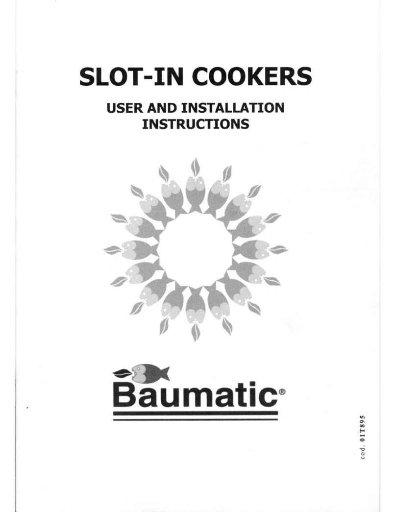 Baumatic BT2320 User and installation instructions
