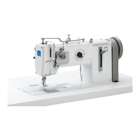 Duerkopp Adler 267 Troubleshooting guide