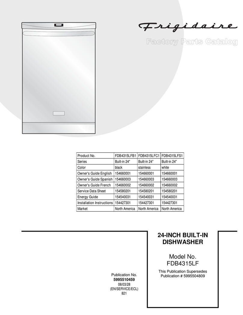 Frigidaire FDB4315LF User manual