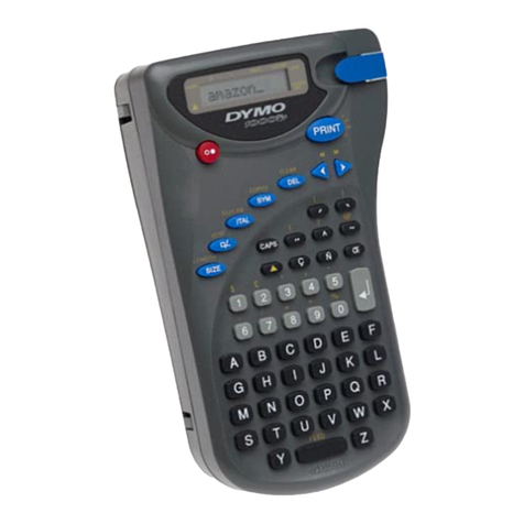 Dymo RhinoPRO 1000 User manual