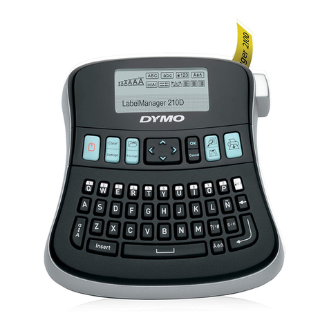 Dymo LabelManager 210D user guide