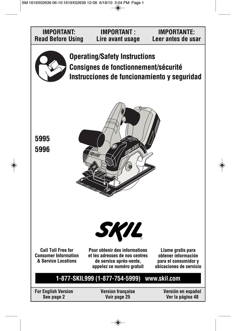 Skil 5995 User manual
