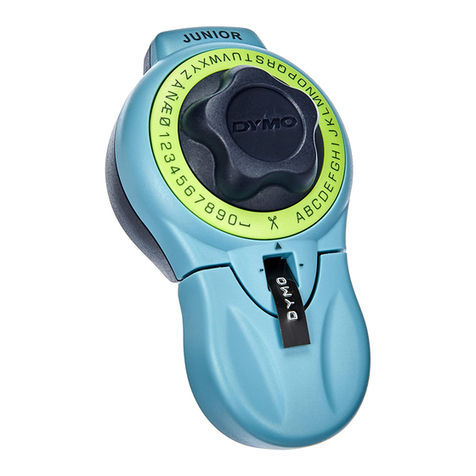 Dymo Junior User manual
