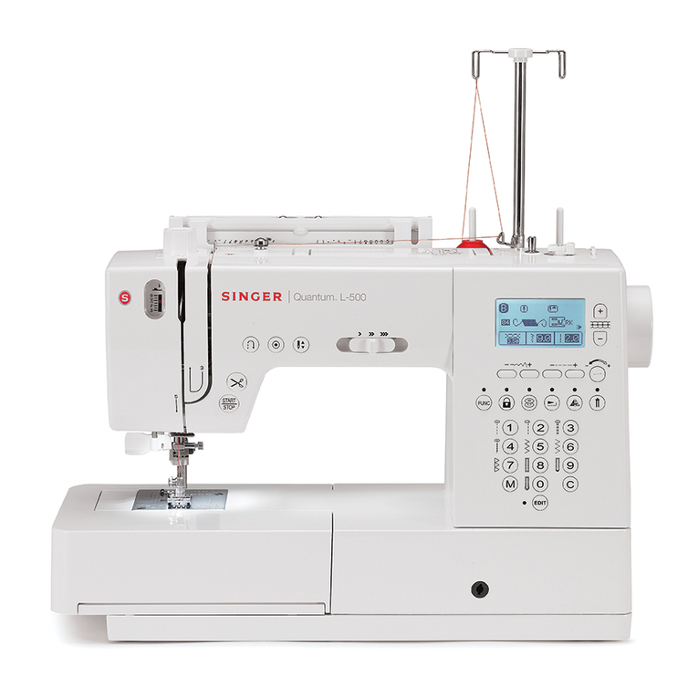 Singer QUANTUM L-500 User manual Singer QUANTUM L-500 User manual