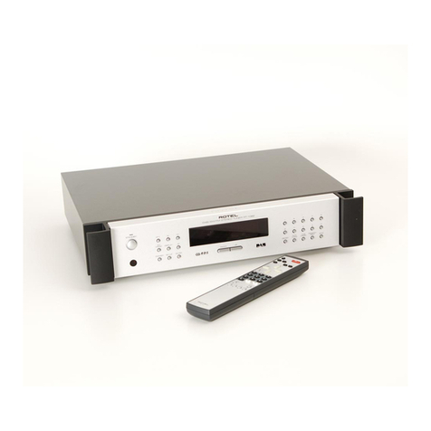 Rotel RT-1082 owner's manual