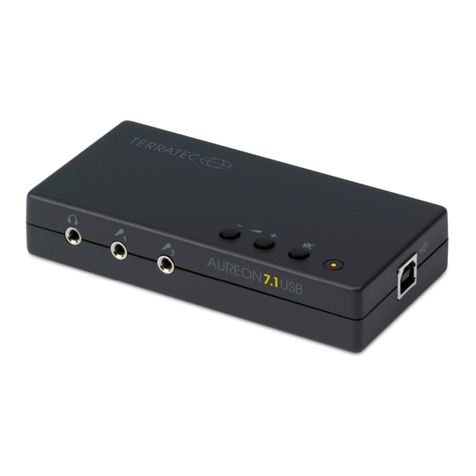 TerraTec Aureon 7.1 USB manual