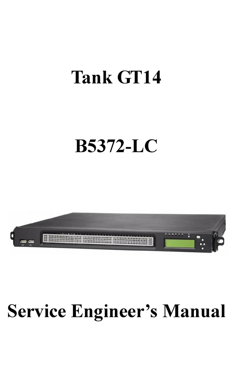 TYAN Tank GT14 B5372-LC Service manual