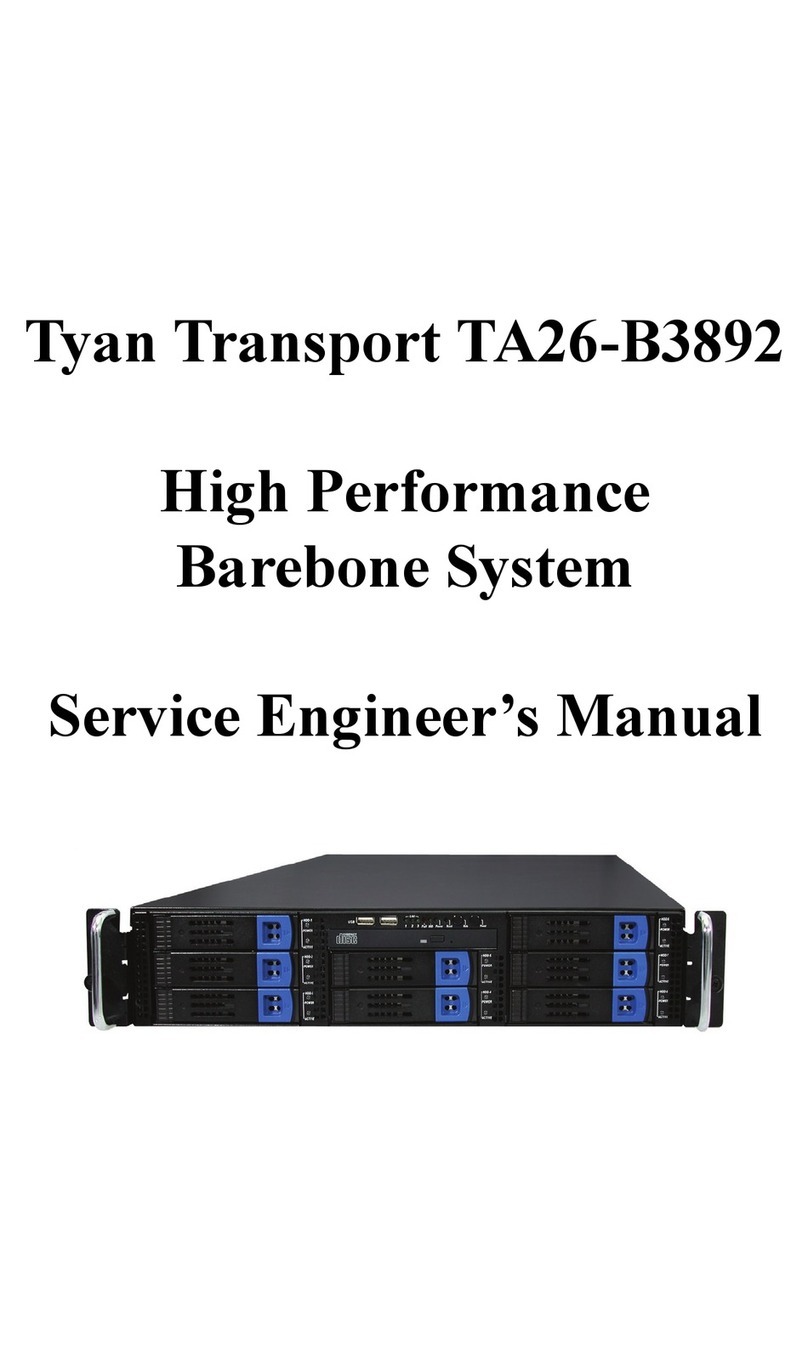 TYAN Transport TA26-B3892 Service manual