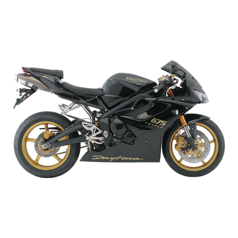 Triumph Daytona 675 Owner's handbook