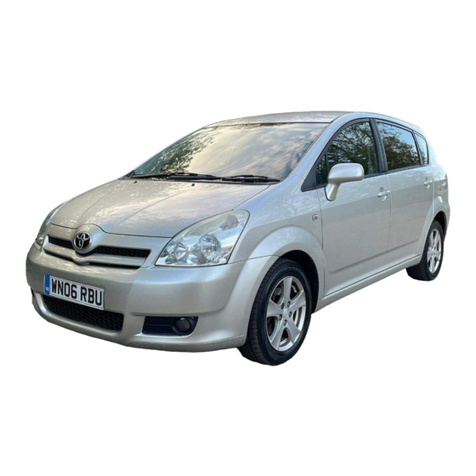 Toyota Corolla Verso Reference sheet