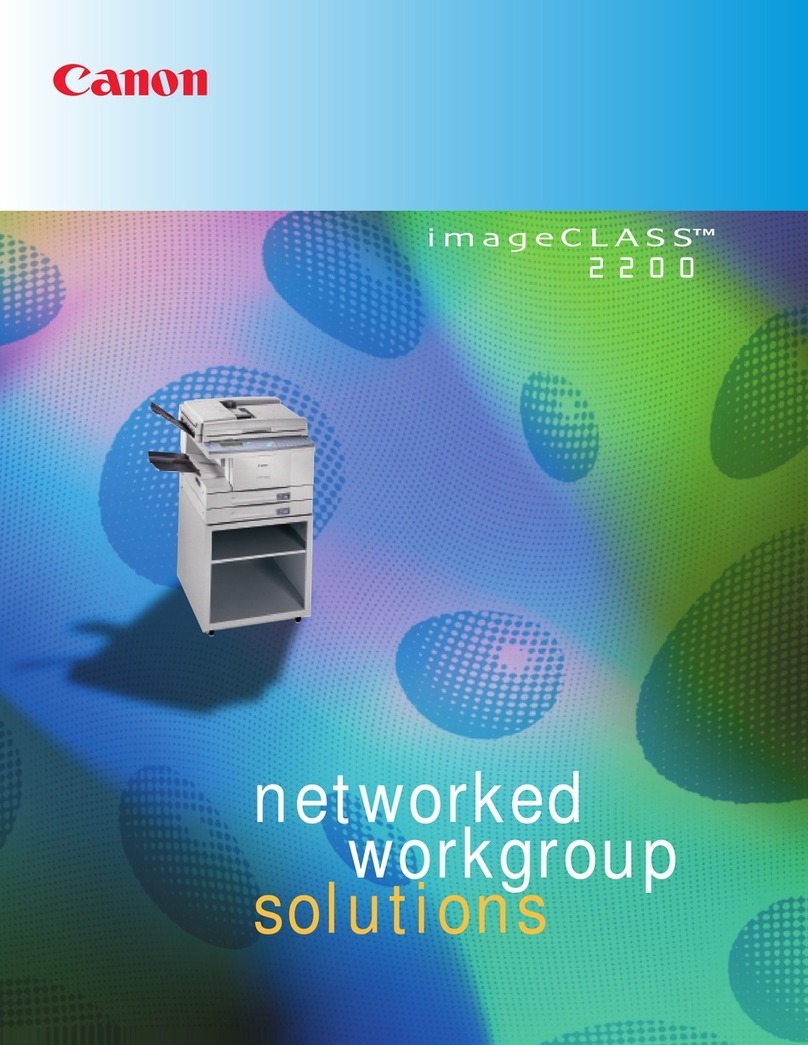 Canon imageCLASS 2200 brochure