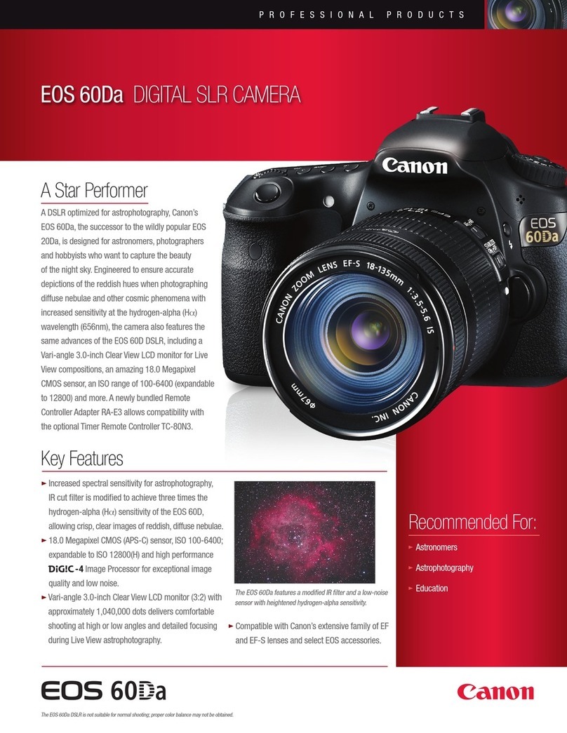 Canon EOS 60Da User manual