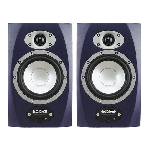 Tannoy Reveal 5A User manual Tannoy Reveal 5A User manual
