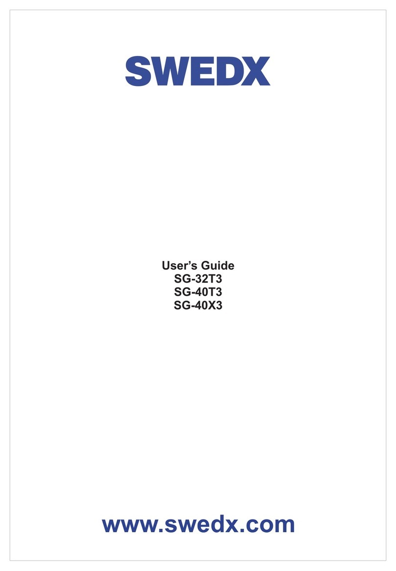 SWEDX SG-32T3 User manual SWEDX SG-32T3 User manual