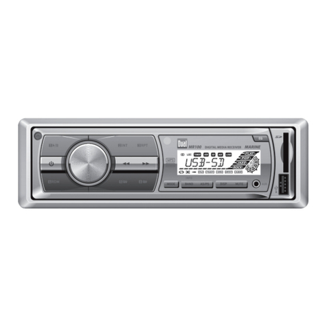 Dual MR100 Installation & owner's manual Dual MR100 Installation & owner's manual