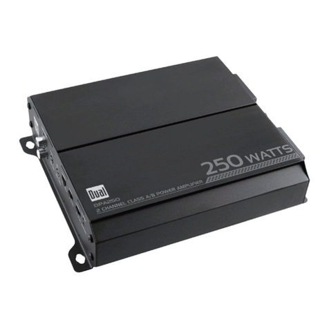 Dual DPA250 Operating instructions