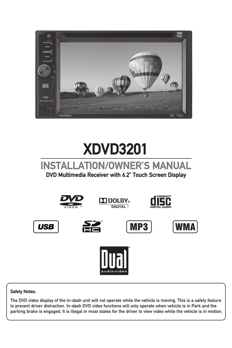 Dual XDVD3201 Operating instructions