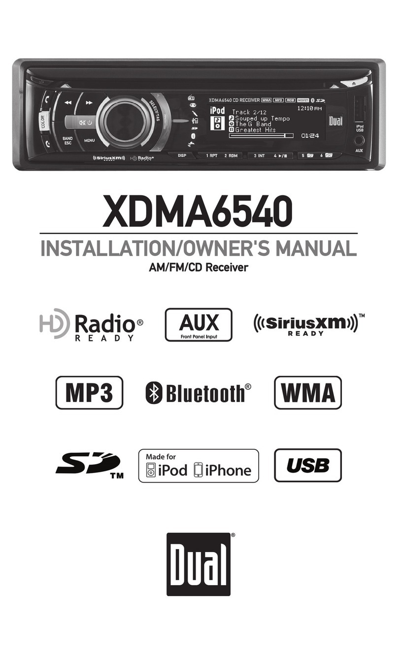 Dual XDMA6540 Operating instructions