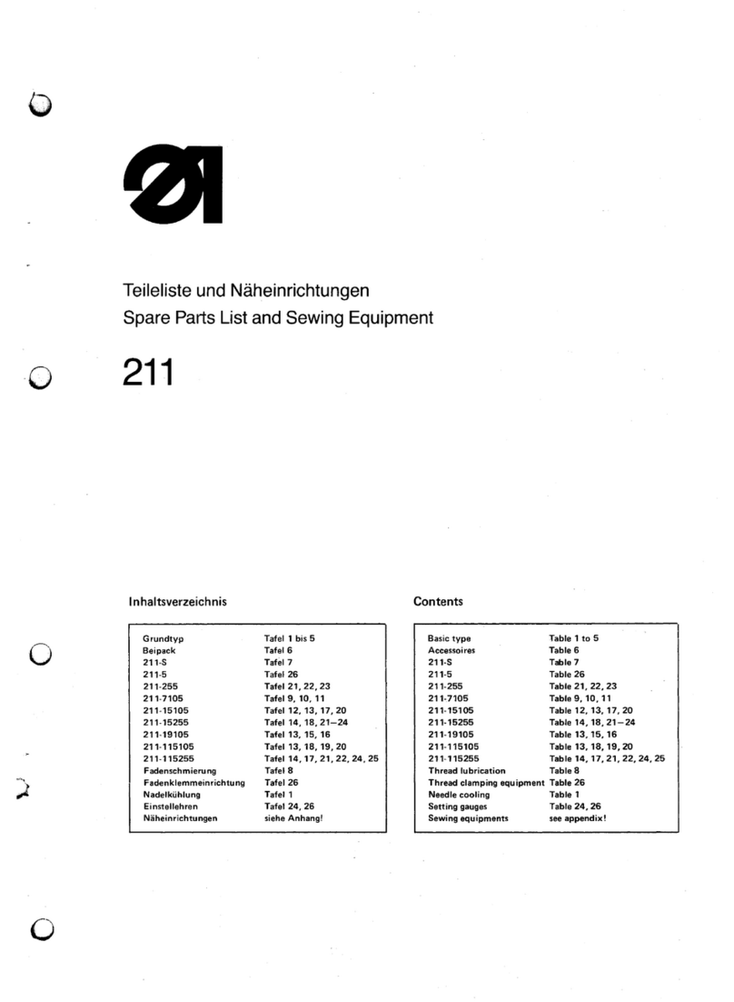 Duerkopp Adler 211 Guide