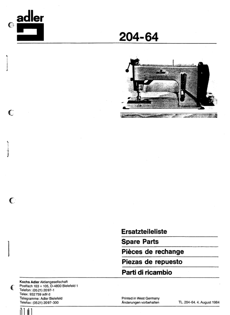 Adler 204-64 Guide
