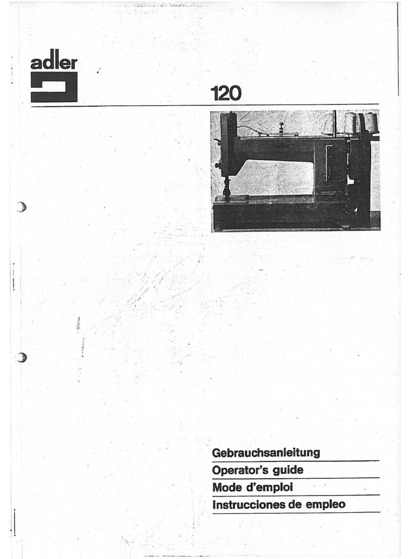 Adler 120 Manual