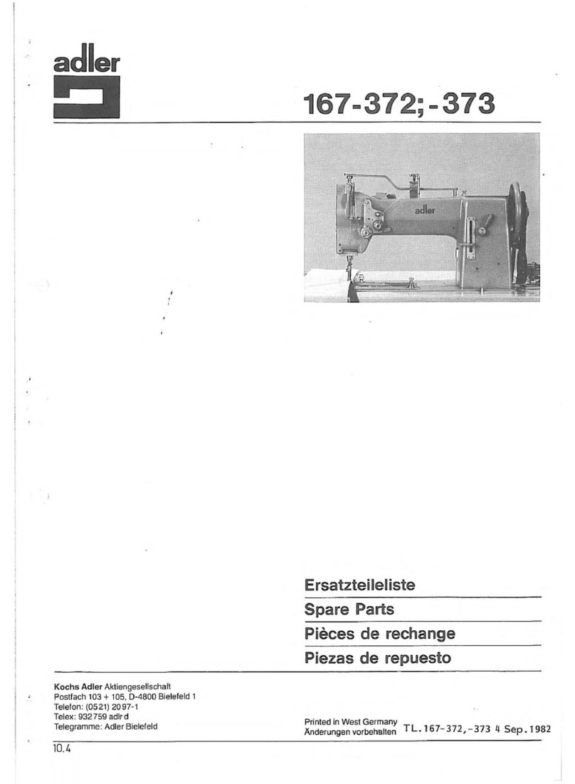 Duerkopp Adler 167-372 Guide Duerkopp Adler 167-372 Guide