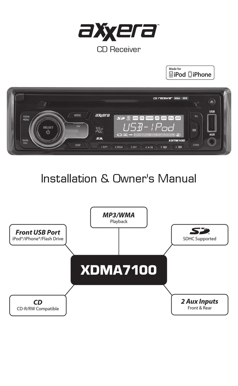 Dual AXXERA XDMA7100 Operating instructions
