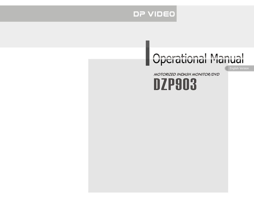 DP Audio Video DZP903 Operational manual