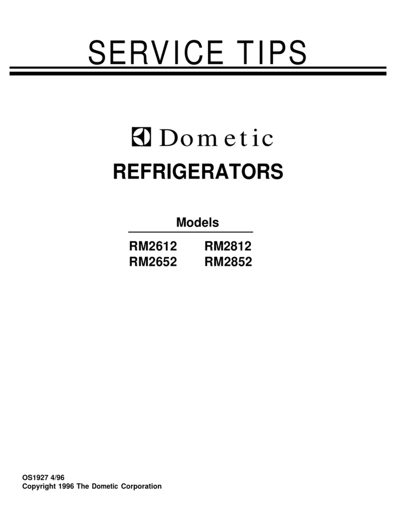 Dometic RM2612 Service tips