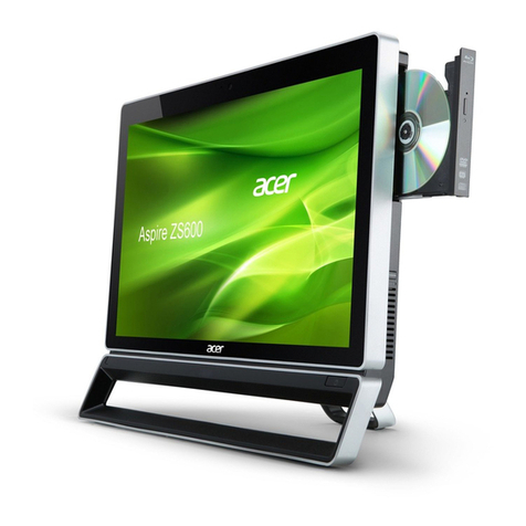 Acer Aspire ZS600 User manual