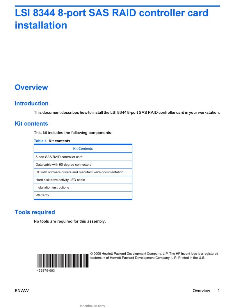 HP Xw6600 - Workstation - 2 GB RAM User manual