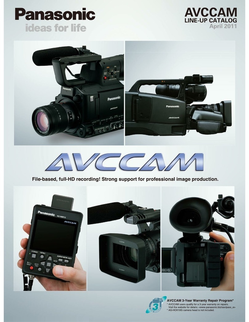 Panasonic AG-HMC80PJ User manual