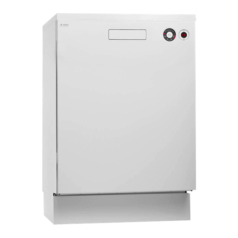 Asko D5454 User manual