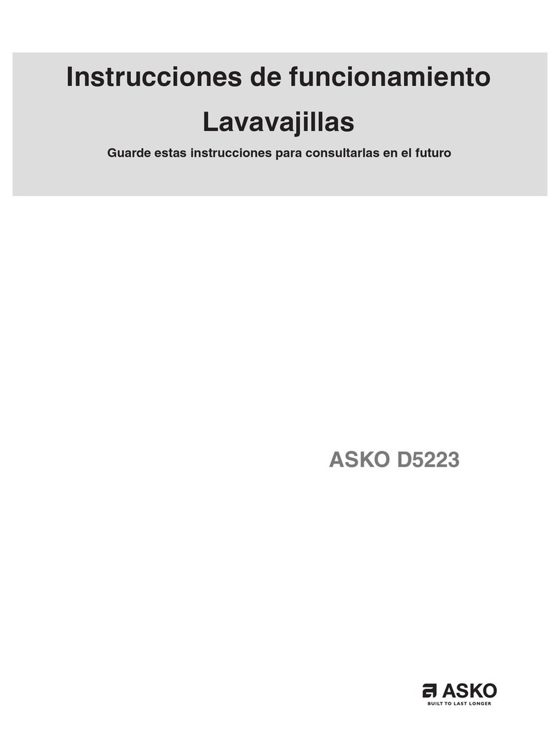 Asko D5223 Instruction Manual Asko D5223 Instruction Manual