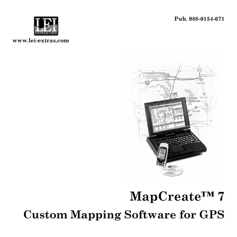 LEI Extras MAPCREATE 7 - ADDENDUM User manual LEI Extras MAPCREATE 7 - ADDENDUM User manual