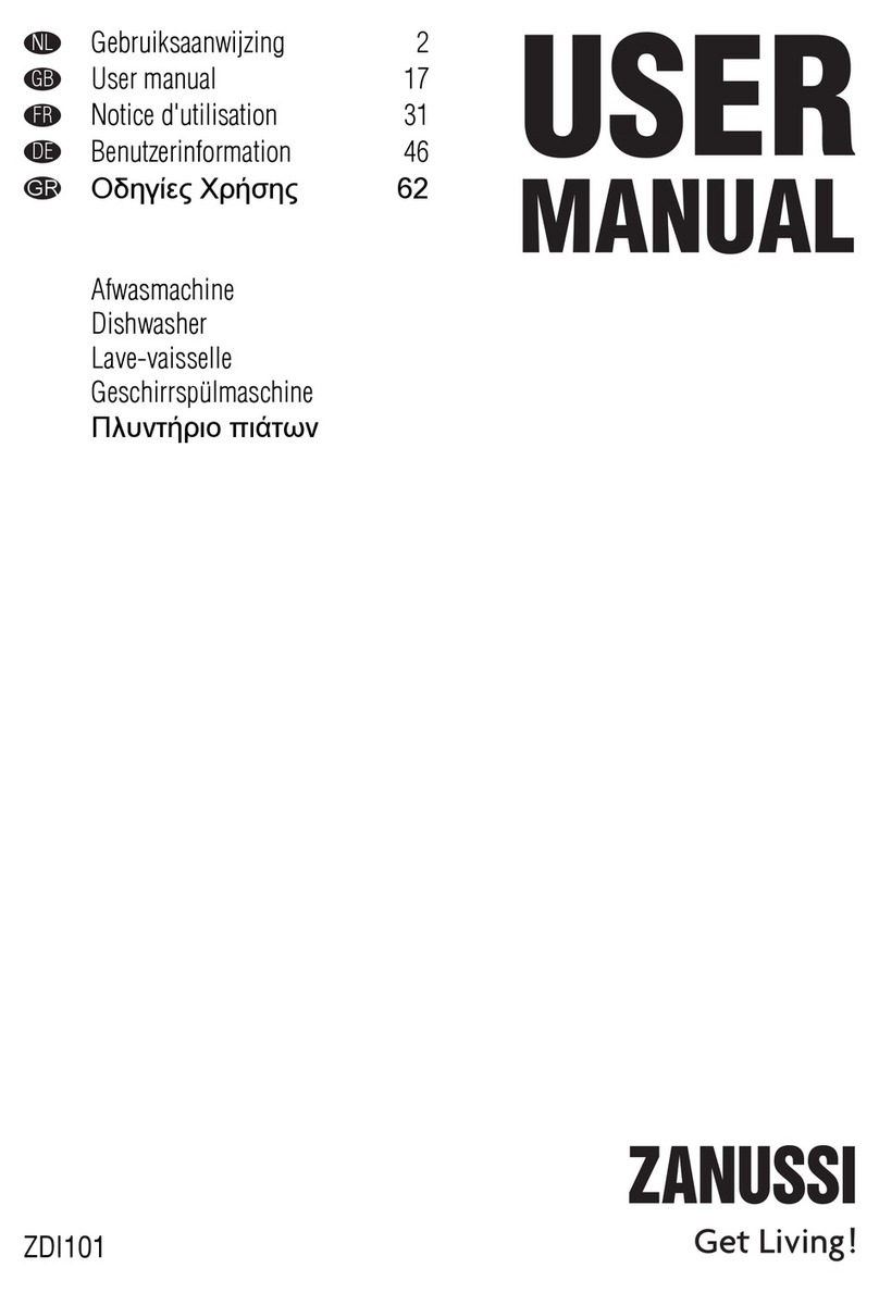Zanussi ZDI101 user manual