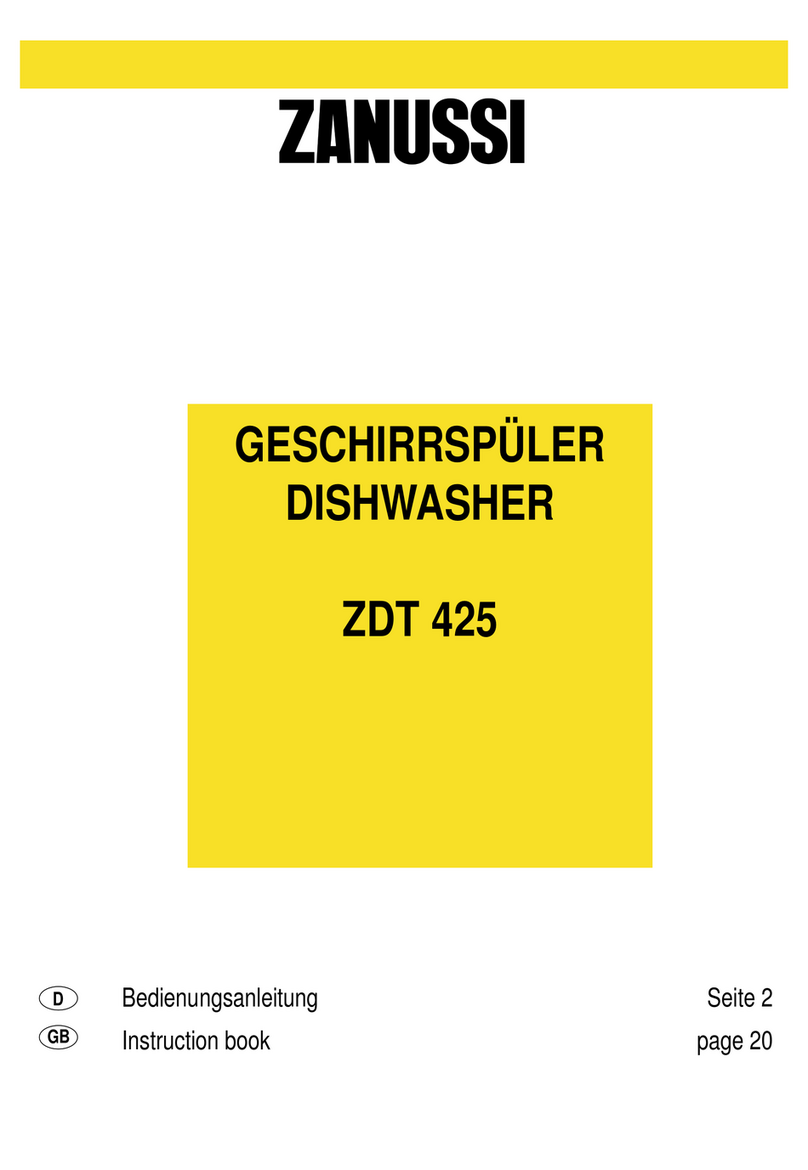 Zanussi ZDT425 Instruction book