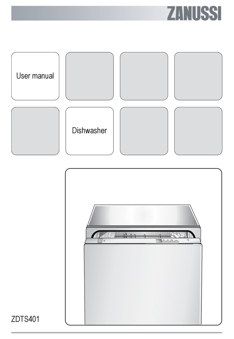 Zanussi ZDTS401 user manual