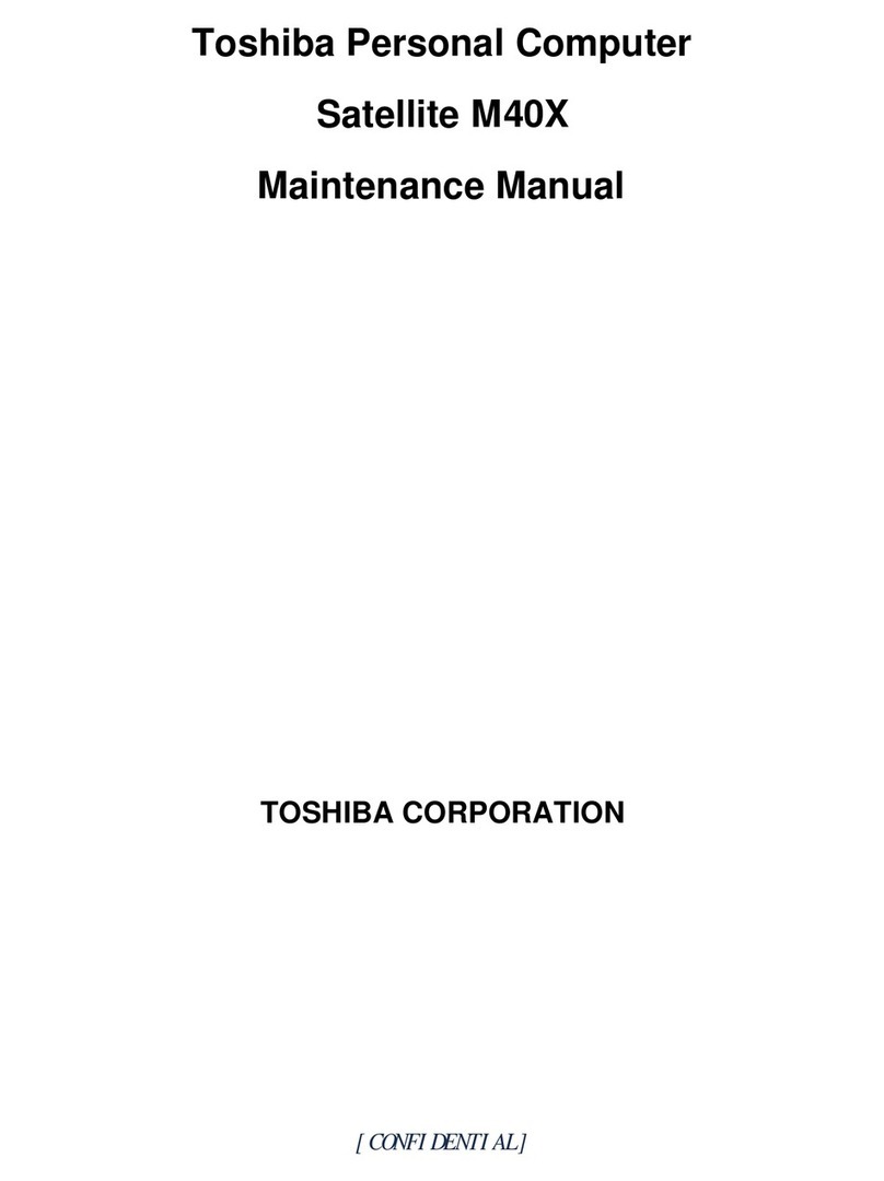 Toshiba SATELLITE M40 Series User manual