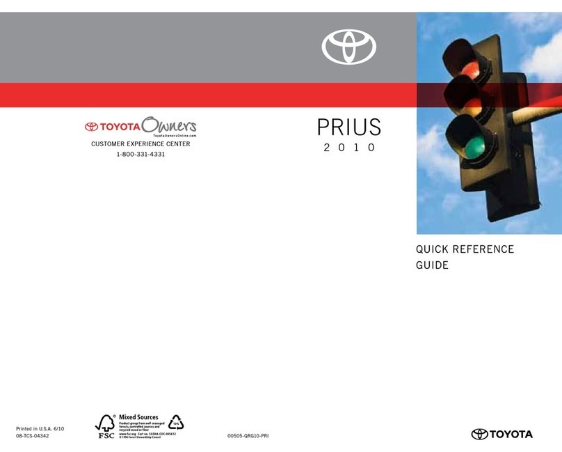 Toyota Prius 2007 User manual