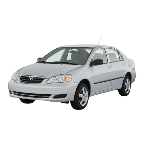 Toyota Corolla  guide Quick reference guide