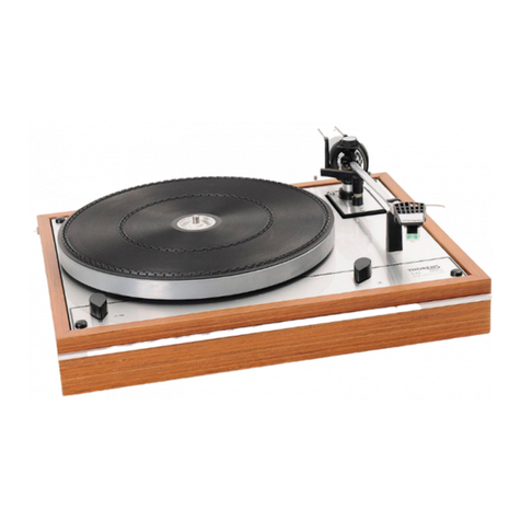 THORENS TD 165 User manual
