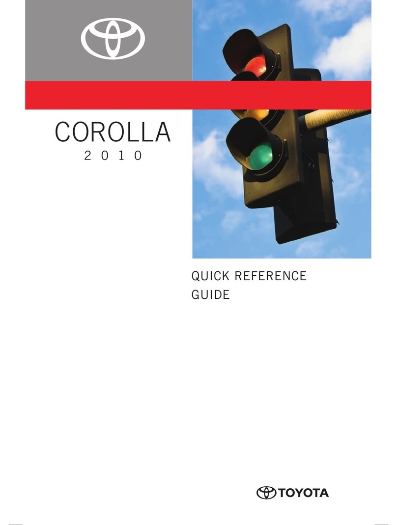 Toyota Corolla  guide User manual