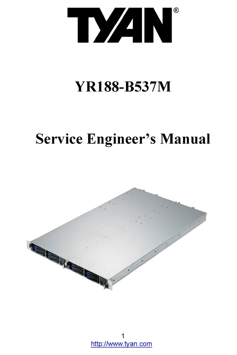 TYAN YR188-B537M User manual