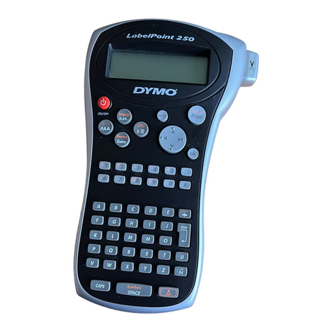 Dymo LabelPoint 250 User manual