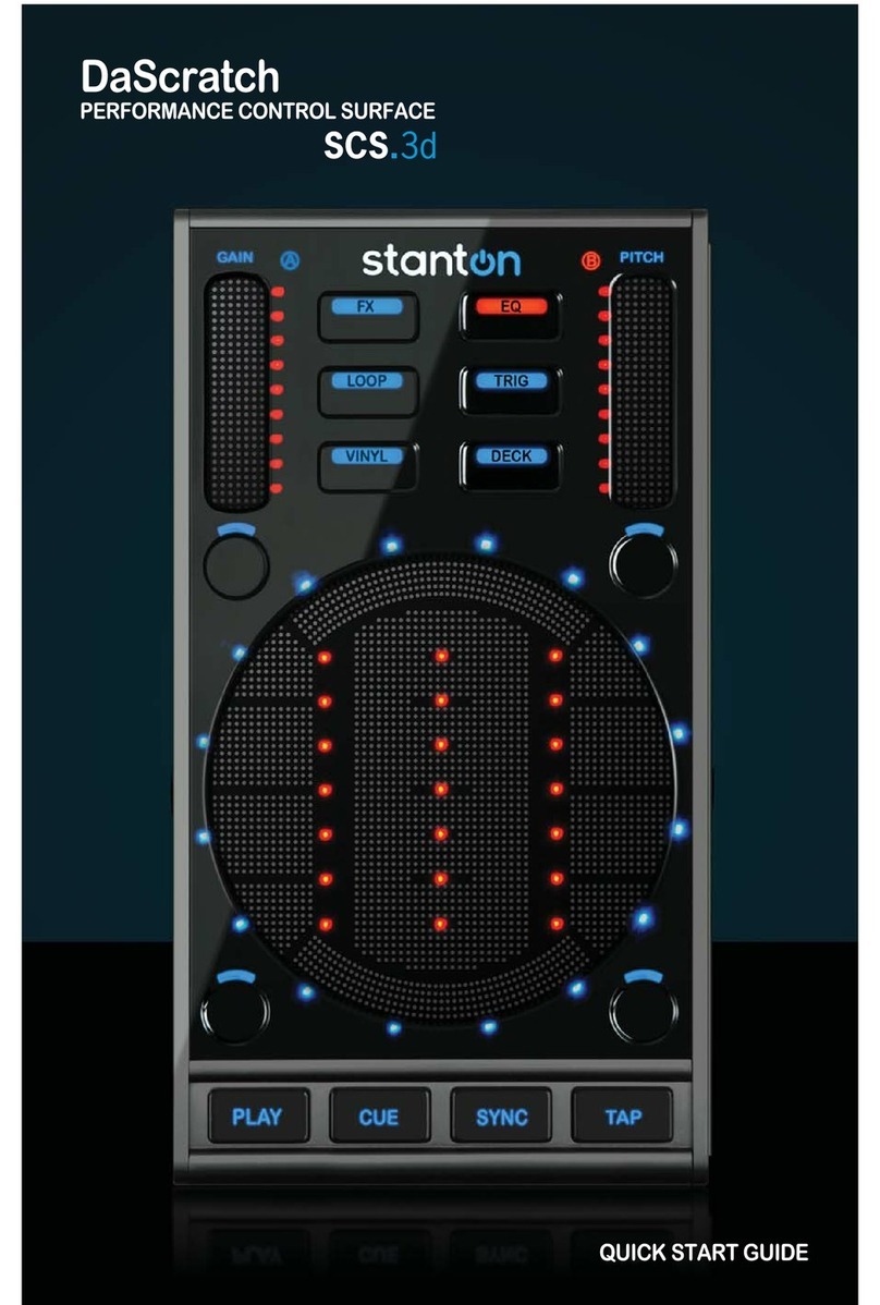 Stanton DaScratch SCS.3D User manual